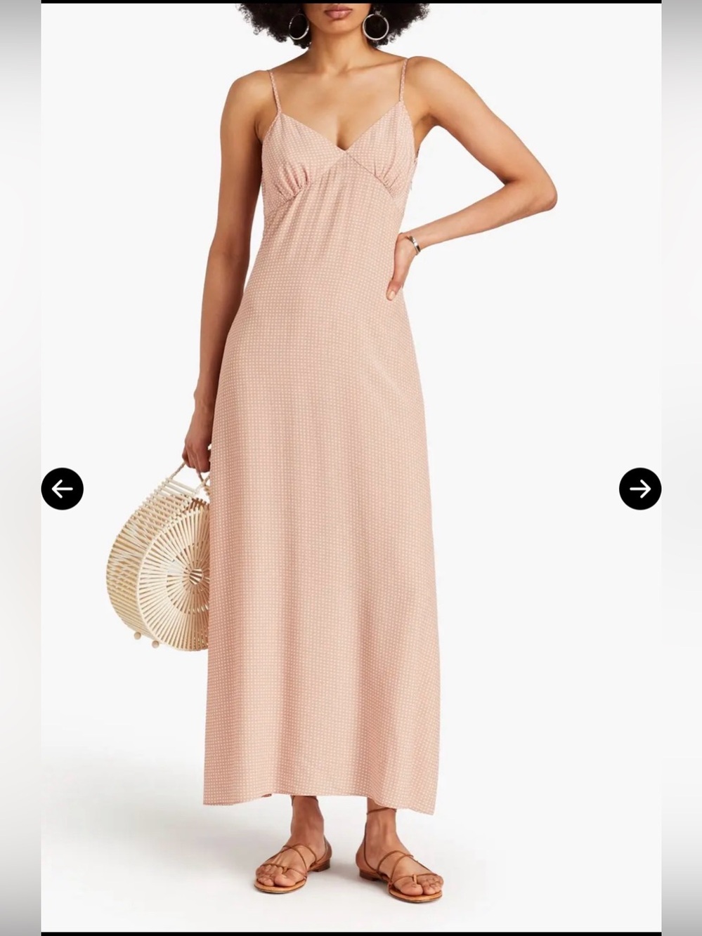Solid & Striped summer polka dot dress